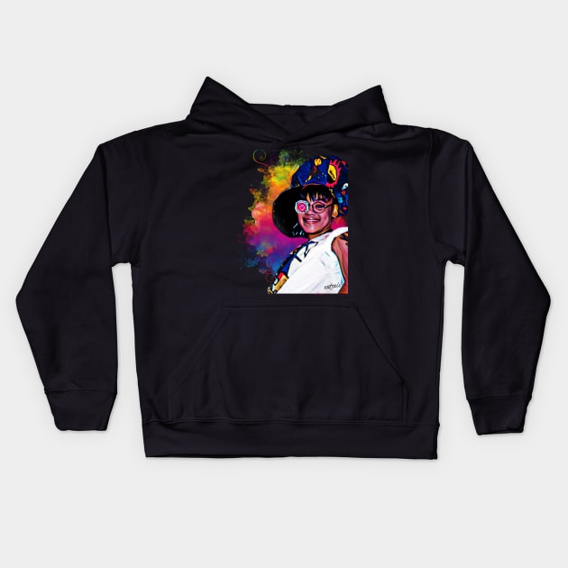 Queens Never Die : Lisa Left Eye Lopes Kids Hoodie by Esoteric Fresh 